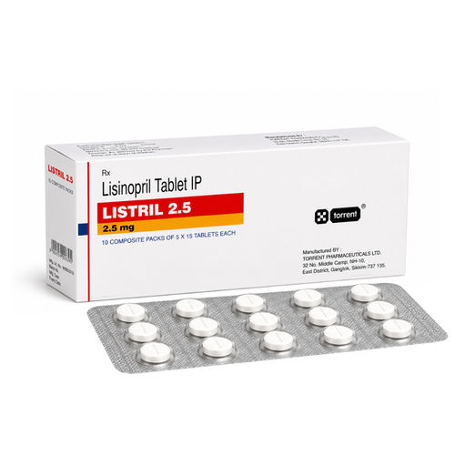 Lisinopril 2.5mg (Listril)