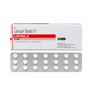 Lisinopril 5mg (Listril 5)