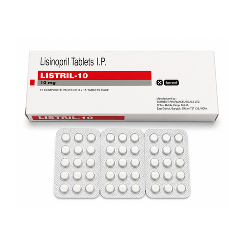 Lisinopril 10mg (Listril 10)