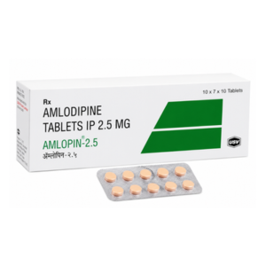 Amlodipine 2.5mg (Amlopin 2.5)