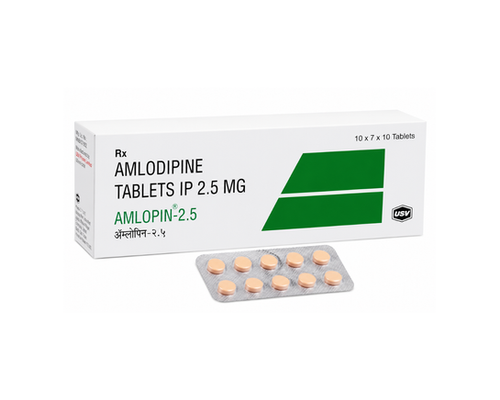Amlodipine 2.5mg (Amlopin 2.5)