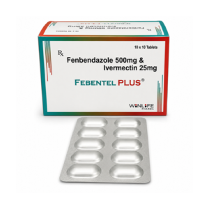 Febentel plus (Fenbendazole 500mg & Ivermectin 25mg)