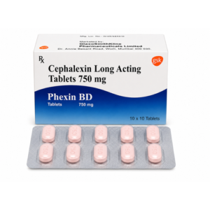 Cephalexin 750mg (Phexin BD)