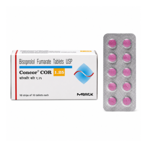 Bisoprolol Fumarate 1.25mg (Concor COR)