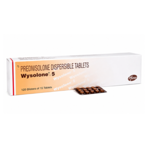 Prednisolone 5mg Tablets (Wysolone 5)