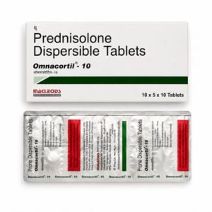 Prednisolone 10mg (Omnacortil 10)