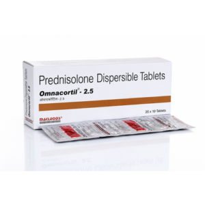 Prednisolone 2.5mg (Omnacortil 2.5)