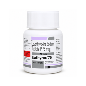 Levothyroxine 75mcg (Euthyrox)