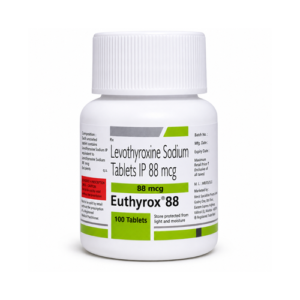 Levothyroxine 88mcg (Euthyrox)