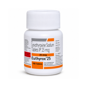 Levothyroxine 25mcg (Euthyrox)