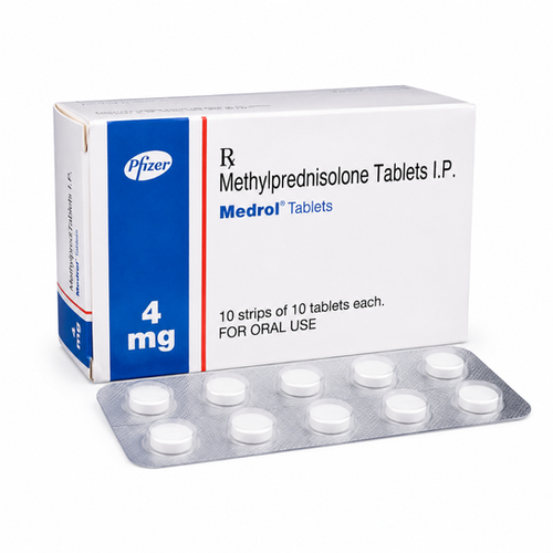 Methylprednisolone 4mg (Medrol 4)