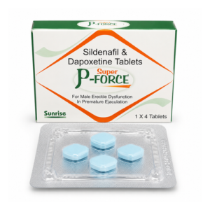 Super P-Force (Dapoxetine & Sildenafil Tablets)