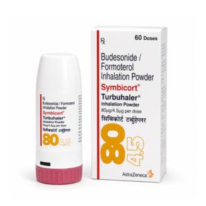 Budesonide Formoterol 80mcg 4.5mcg (Symbicort)